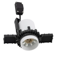 Lampa punktowa podtynkowa MONO SLIDE TRIMLESS szer. 5,5cm GU10 | biały 10802