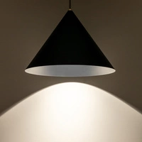 Lampa wisząca ZENITH M śr. 35cm GU10 | czarny 8001