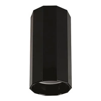 Spot sufitowy kanciasta tuba POLY S czarny śr. 5,8cm 8876