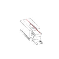 Końcówka zasilająca CTLS POWER END CAP LEFT BLACK (PE-L) 8233