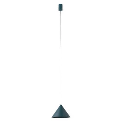 Lampa wisząca ZENITH S śr. 20,5cm GU10 | zielony 7998