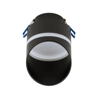 Lampa wpuszczana VIS szer. 8,5cm GX53 | czarny 10485