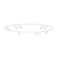 Lampa sufitowa FOURTY ROUND 11951 miniGU10 szer. 116cm | biały