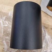 Spot sufitowy designerski tuba EYE TONE GU10 śr. 8,9cm | czarny 8930