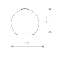 10201 Klosz CAMELEON POLARIS COPPER fi 25cm | Miedź 10201