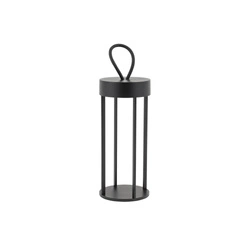 Lampa przenośna NALA LED 4W 2700K 170lm wys.30cm szer.12cm IP54 ściemniacz włącznik | Czarny 11536