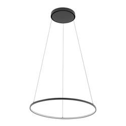 Lampa wisząca CIRCOLO LED szer. 60cm 21W barwa neutralna 4000K | czarny