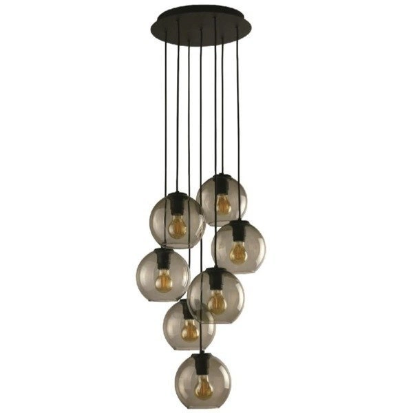 Duża lampa do salonu VETRO VII 9131