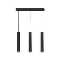 Lampa wisząca do salonu EYE III GU10 10W wys. 130cm | czarny 7862