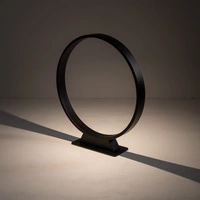 Zewnętrzna Lampa stojąca LIV LED 6W 3000K 200lm wys.43cm szer.40cm IP54 | Czarny 11538