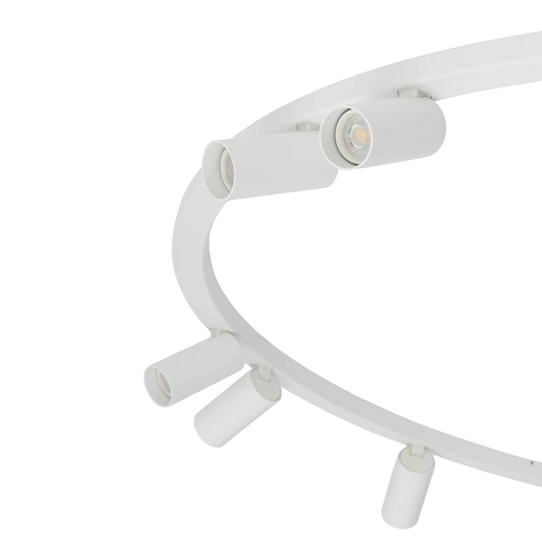 Lampa sufitowa FOURTY ROUND 11951 miniGU10 szer. 116cm | biały