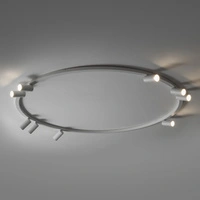 Lampa sufitowa FOURTY ROUND 11951 miniGU10 szer. 116cm | biały