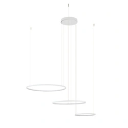 Lampa wisząca CIRCOLO POWER LED 11649 3000K 85W 3750lm wys. 140cm | biały
