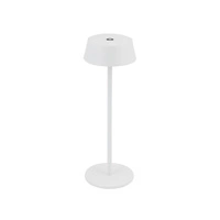 Lampa przenośna AMY LED 2W 3000K 170lm wys.32.5cm szer.10.8 IP54 ściemniacz włącznik | Biały 11531