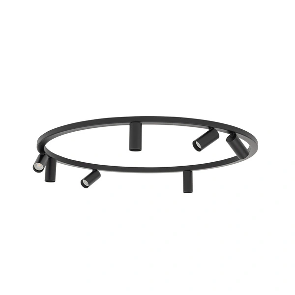 Lampa sufitowa FOURTY ROUND 11944 miniGU10 szer. 80cm | czarny