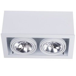 Lampa sufitowa BOX II WHITE ES111