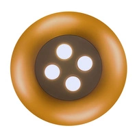 Lampa wisząca HEMISPHERE SUPER 50cm 4xGX53 | czekoladowy 10296