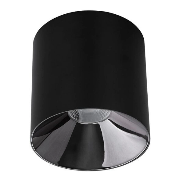 Lampa sufitowa plafon IOS 20W LED 4000K kąt 60° | czarny 8741