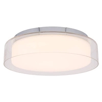 Nowoczesny plafon do łazienki PAN LED M IP44 17W barwa neutralna 4000K 8174
