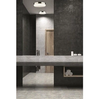 Plafon szklany lampa sufitowa KASAI SENSOR nikiel/biały śr. 32cm 8828