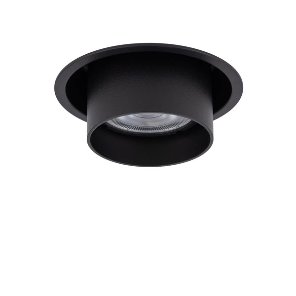 Regulowana lampa podtynkowa MONO SLIDE śr. 8,3cm GU10 | czarny 10799