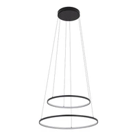 Lampa wisząca CIRCOLO POWER LED 11647 3000K 67W 3700lm wys.149cm | czarny