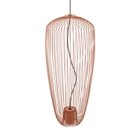 Lampa wisząca PUMPKIN S szer. 27cm wys. 200 cm GU10 R50 | Terracota 11496