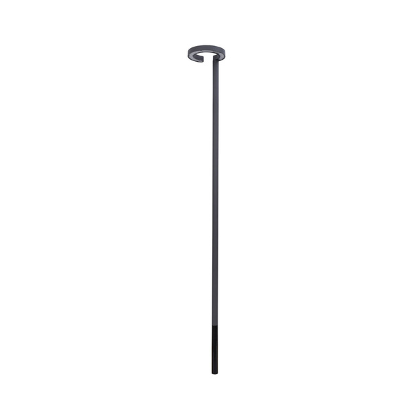 Słupek latarnia ogrodowa POLE LED grafitowy 220cm 9185