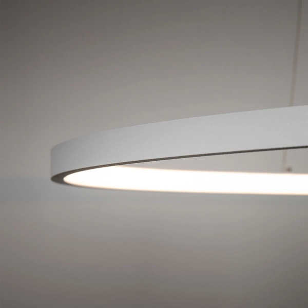 Lampa wisząca CIRCOLO LED M 3000K 21W 660lm szer.60cm wys.140cm CRI>90 | Biały 11604