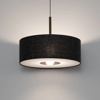 Lampa wisząca AMARELA M E27 wys.130cm szer.50cm | Czarny melanż 11659