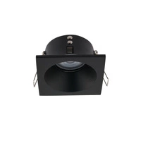 Oprawa wpuszczana oczko GU10 DELTA BLACK IP54 | czarny 8370