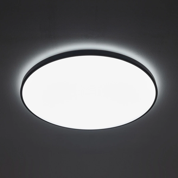Plafon AGNES ROUND LED PRO 64W 4000K 5900lm szer.64.2cm IP44 | Czarny - Biały 10976
