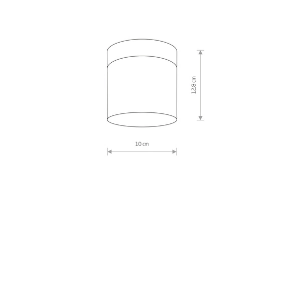 Lampa łazienkowa CAYO round 10cm 9505