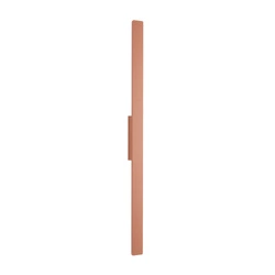 Zewnętrzny kinkiet DEMI LED M 18W 3000K 1200lm wys.100cm szer.5.2cm IP54 | Brick red 11557