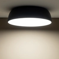 Plafon SATELLITE M szer. 58cm 7xE27 | czarny 8016