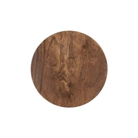 Kinkiet RING TIMBER LED M śr. 25cm 10W barwa ciepła 3000K | ciemne drewno 11290