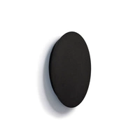 Kinkiet RING LED M 25cm 10W barwa ciepła 3000K | czarny 7635