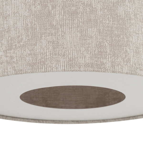 Lampa wisząca CEDRO S E27 wys.130cm szer.40cm | Beż 11664