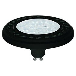 Żarówka LED GU10 ES111 9W czarna CIEPŁA 9343