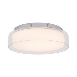 Nowoczesny plafon do łazienki PAN LED M IP44 17W barwa neutralna 4000K