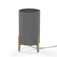 Lampa stołowa do sypialni ROCKET GRAY | szary 8448