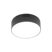 Plafon LID ROUND LED 11cm 15W barwa ciepła 3000K | czarny 10406