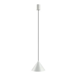 Lampa wisząca ZENITH S SILK GRAY śr. 20,5cm GU10 | szary 10880