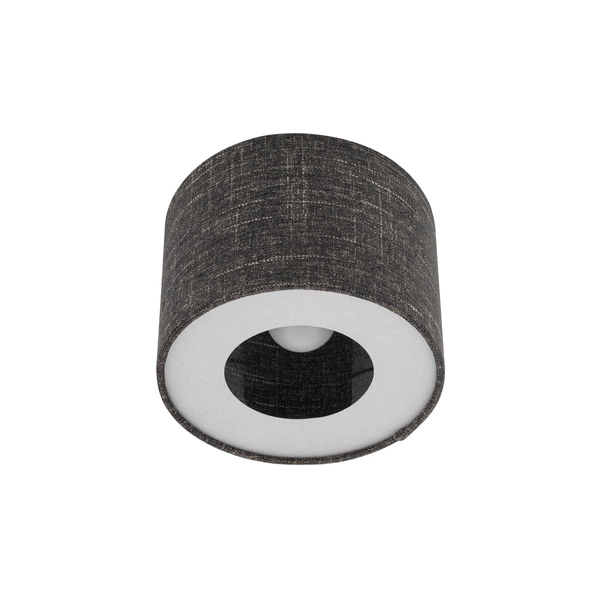 Plafon AMARELA S E27 wys.22.1cm szer.23cm | Czarny melanż 11657