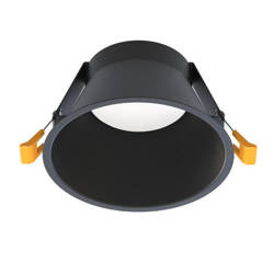 Oprawa podtynkowa DOWNLIGHT UNO L BLACK szer. 14.5cm GX53  | czarny