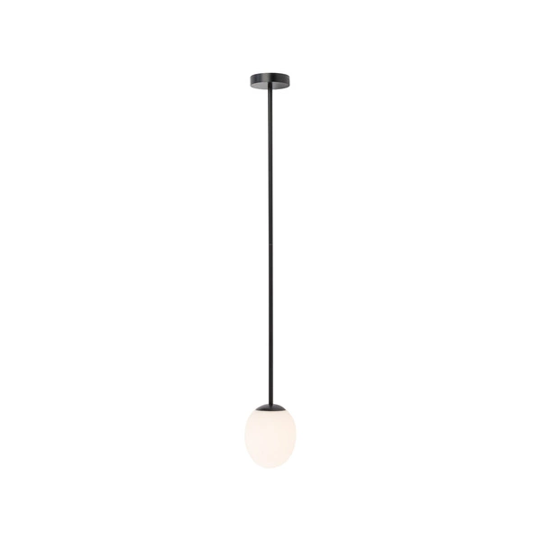 Lampa wiszącza do łazienki ICE EGG A G9 25W wys. 99cm | czarny 8124
