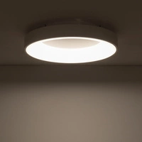Plafon NIKKI ROUND LED 48cm 48W barwa ciepła 3000K | biały 11201