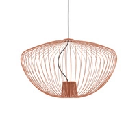 Lampa wisząca PUMPKIN M szer. 54.5cm wys.200cm GU10 R50 | Terracota 11495