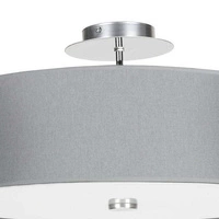 Lampa sufitowa VIVIANE GRAY 50cm 6532