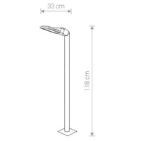 Lampa stojąca PATHWAY LED wysokość 118cm 9420